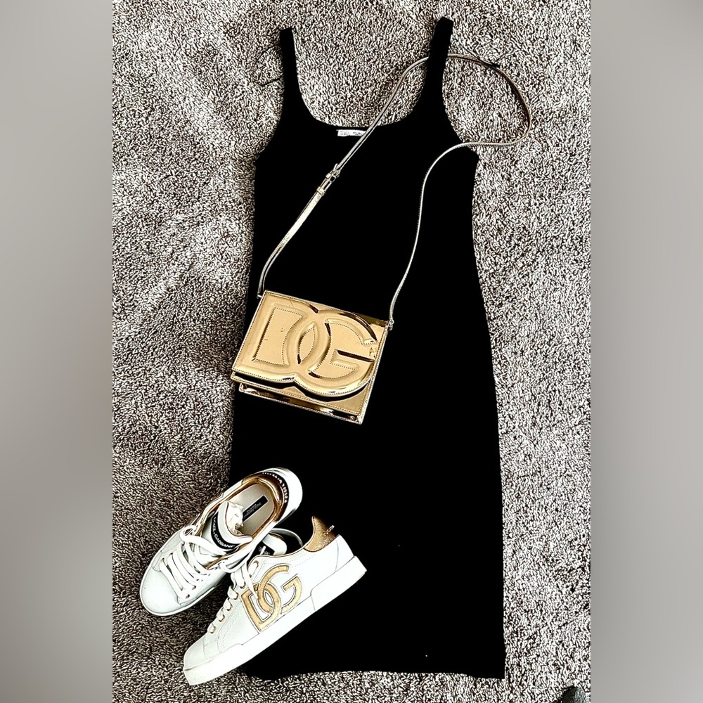 Zara knit lil black dresss! ❤️